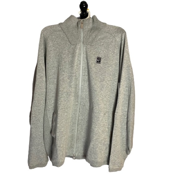 Nike Other - Nike Gray Zipper Sweatshirt Medium